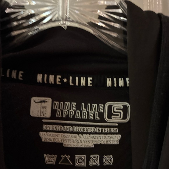 Nine Line Apparel Sweatshirt Black Hoodie SZ S Military Vet Gear Army - Picture 5 of 8
